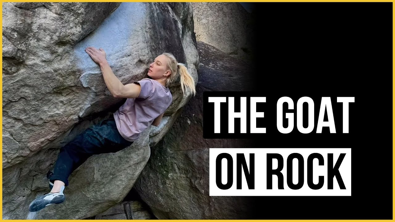 The GOAT Janja Garnbret Impresses On Rock