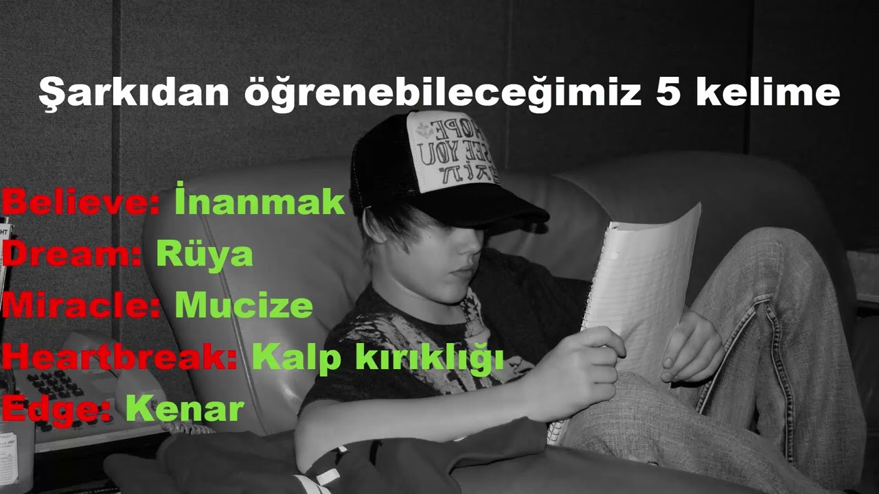 DJ Snake ft. Justin Bieber - Let Me Love You  İngilizce Geliştirmek İçin Türkçe İngilizce Alt Yazılı