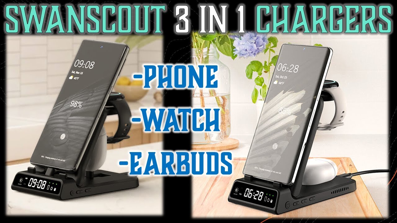 SwanScout 701G & 703G 3-in-1 Chargers Review!  Amazing!