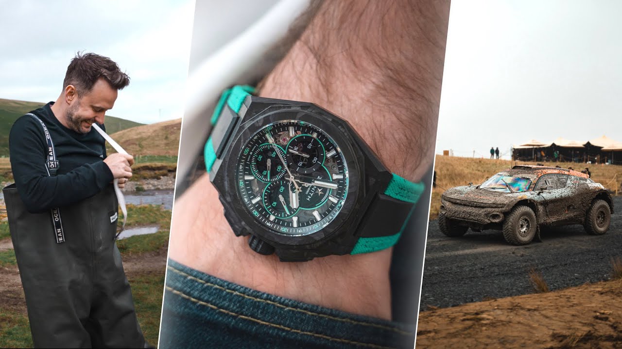 This chronograph watch is CRAZY fast!