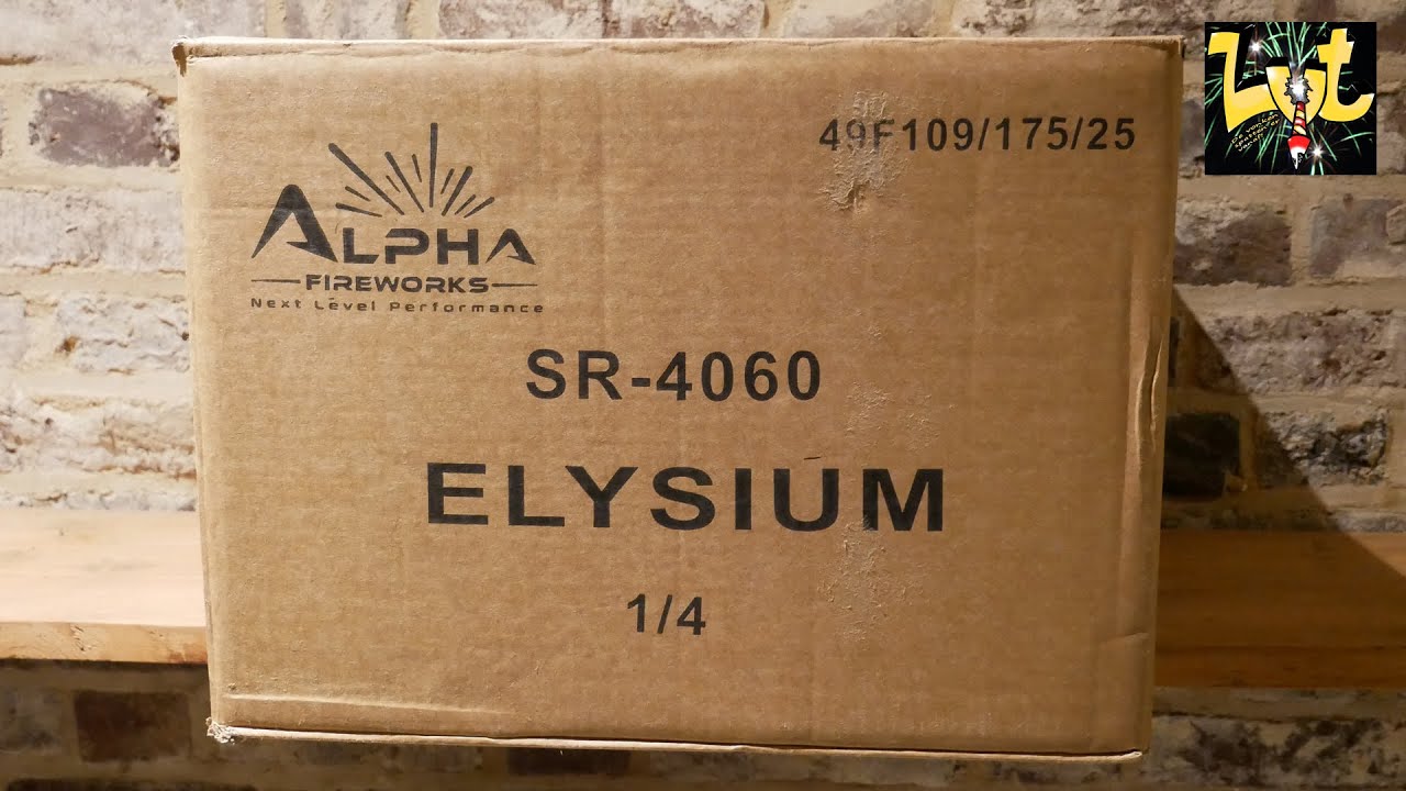 Elysium 100 shots Flowerbed Alpha Fireworks