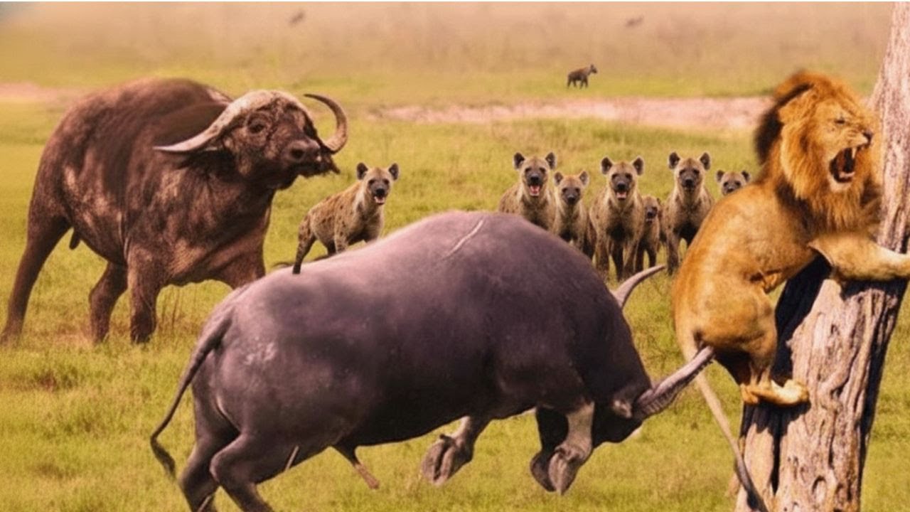 Afrique du Sud Sauvage | Le Choc Brutal entre le Buffle et le Lion | Documentaire Animalier