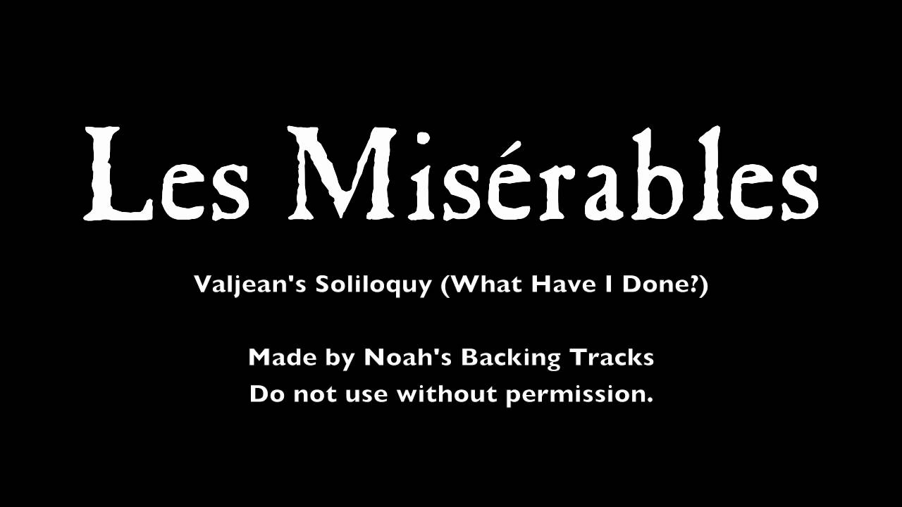 04. Valjean's Soliloquy - Les Misérables Backing Tracks (Karaoke/Instrumentals)