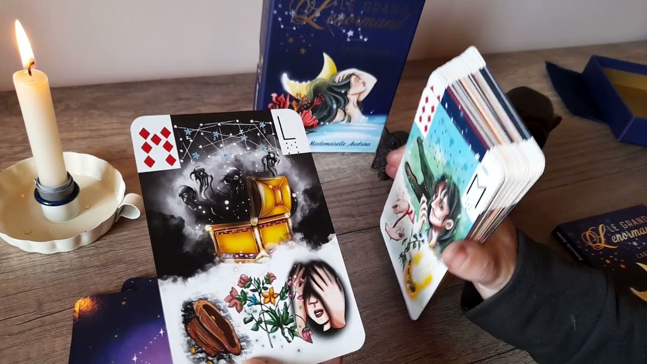 Tirage et review avec Le Grand Lenormand par Mademoiselle Audrina