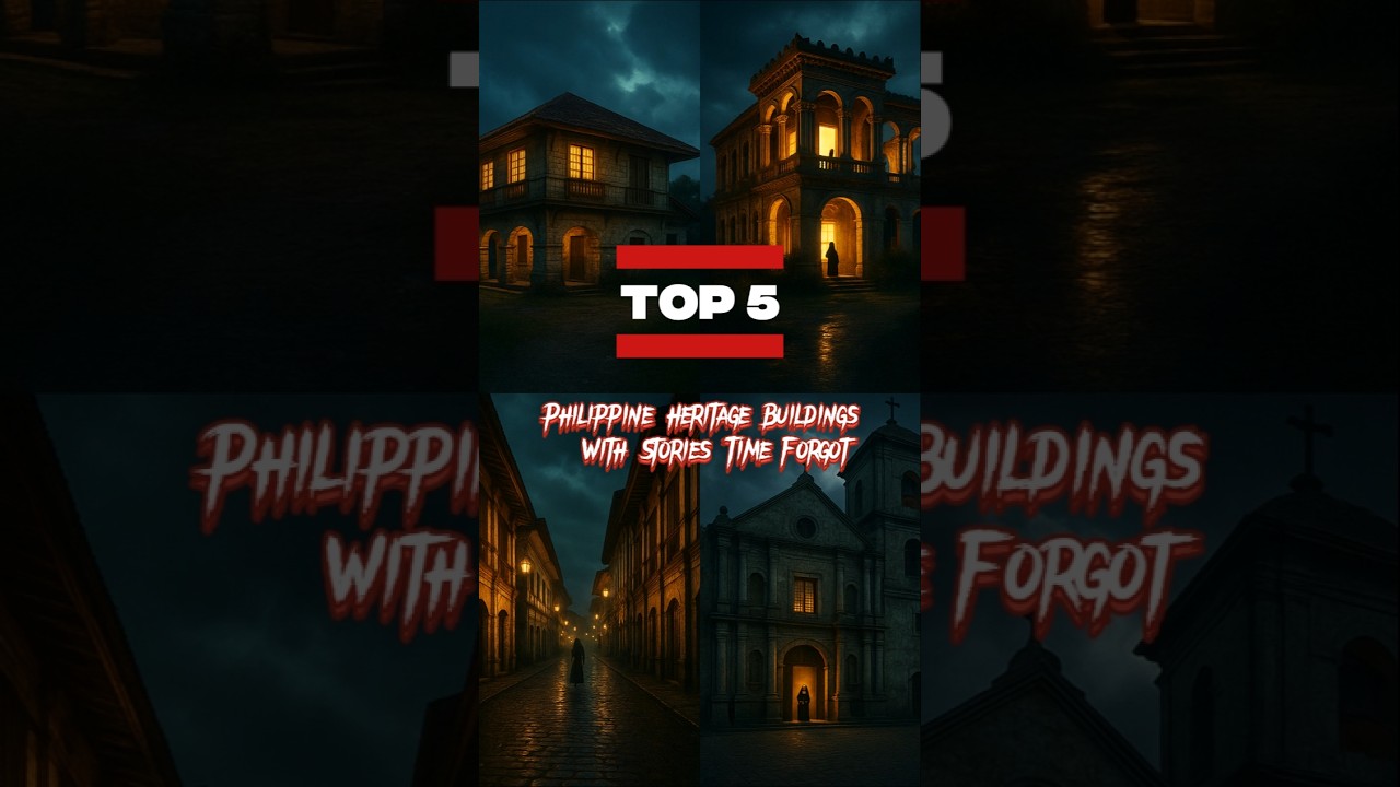 Philippine Heritage Buildings &ndash; With Stories Time Forgot #pinoycreepystories #heritagebuildings