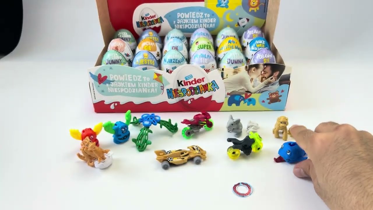 I Opened 28 Kinder Surprise Eggs… The Toys Were CRAZY! 🤯 ASMR Chocolate Unwrapping (Part 2)