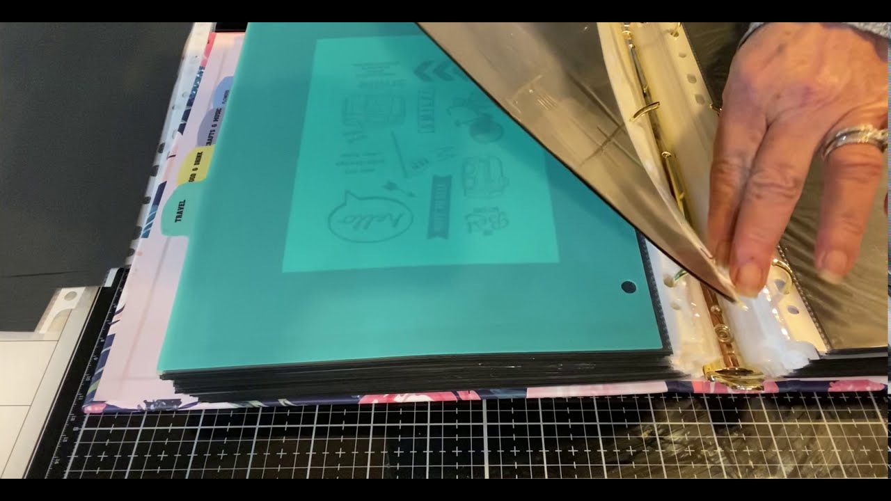 Craft Room Organization - Tidy in 10 -Stamp Inventory Binder - Make it Easy!