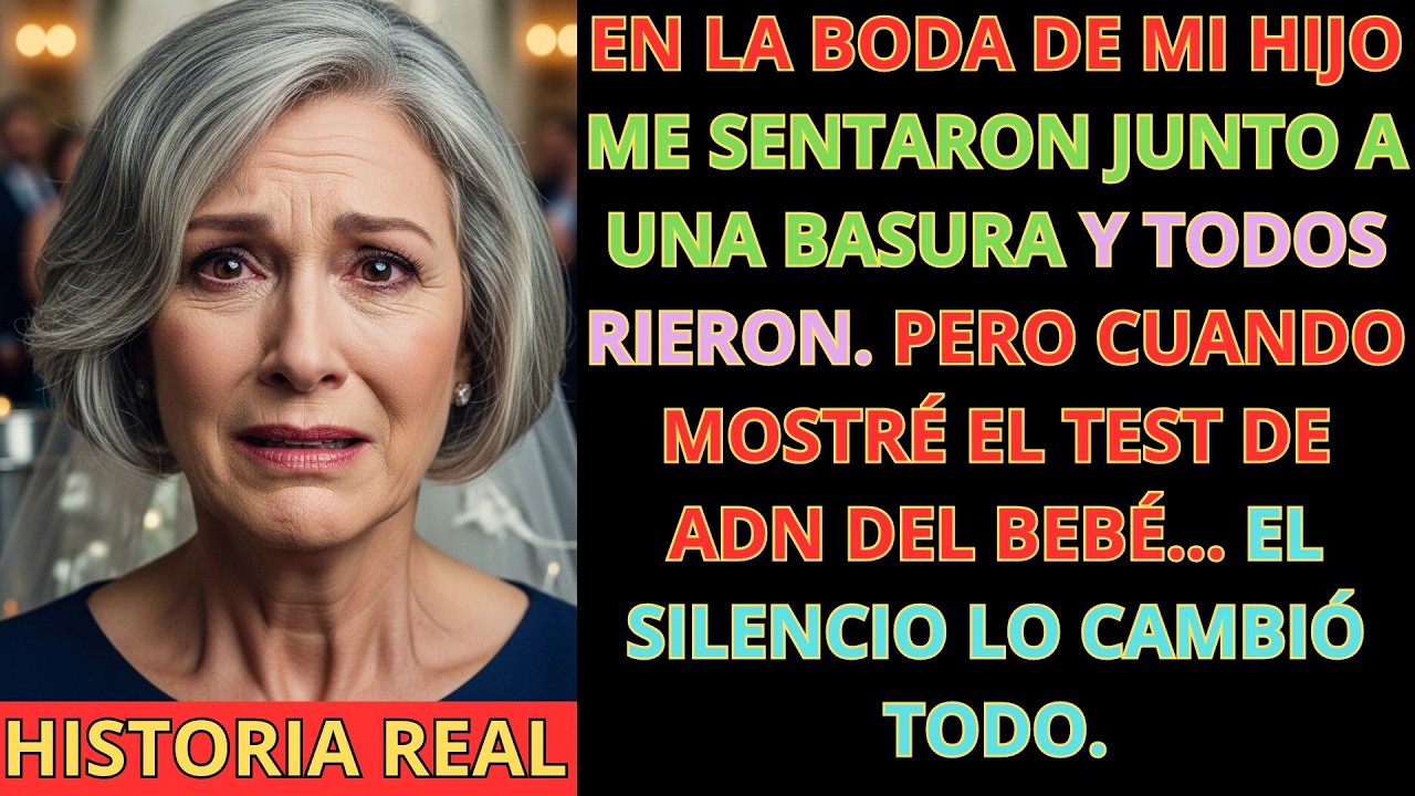 En la boda de mi hijo me sentaron junto a la basura… pero cuando revelé el ADN del bebé...
