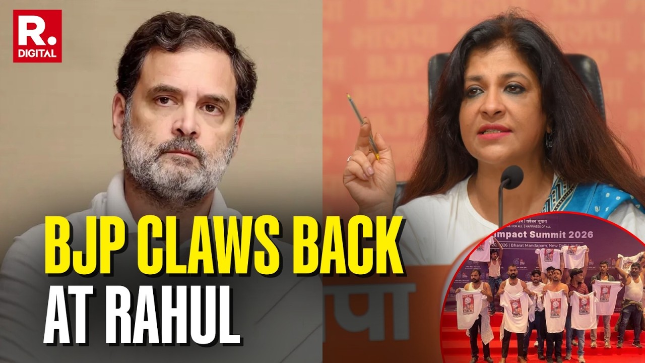 Congress Storms AI Summit: BJP's Shazia Ilmi Demands Rahul Gandhi Be Expelled From Congress