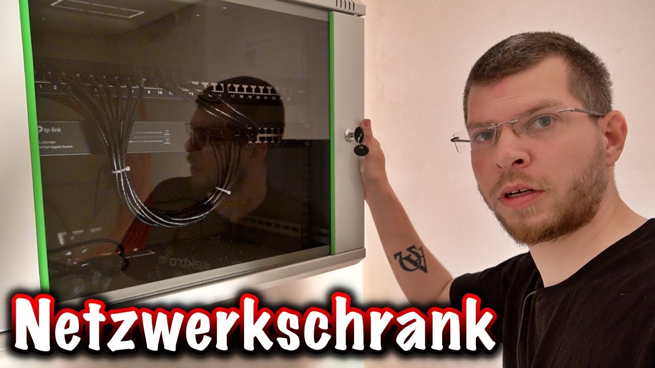Mein ersten Netzwerkschrank verdrahten! ElektroM