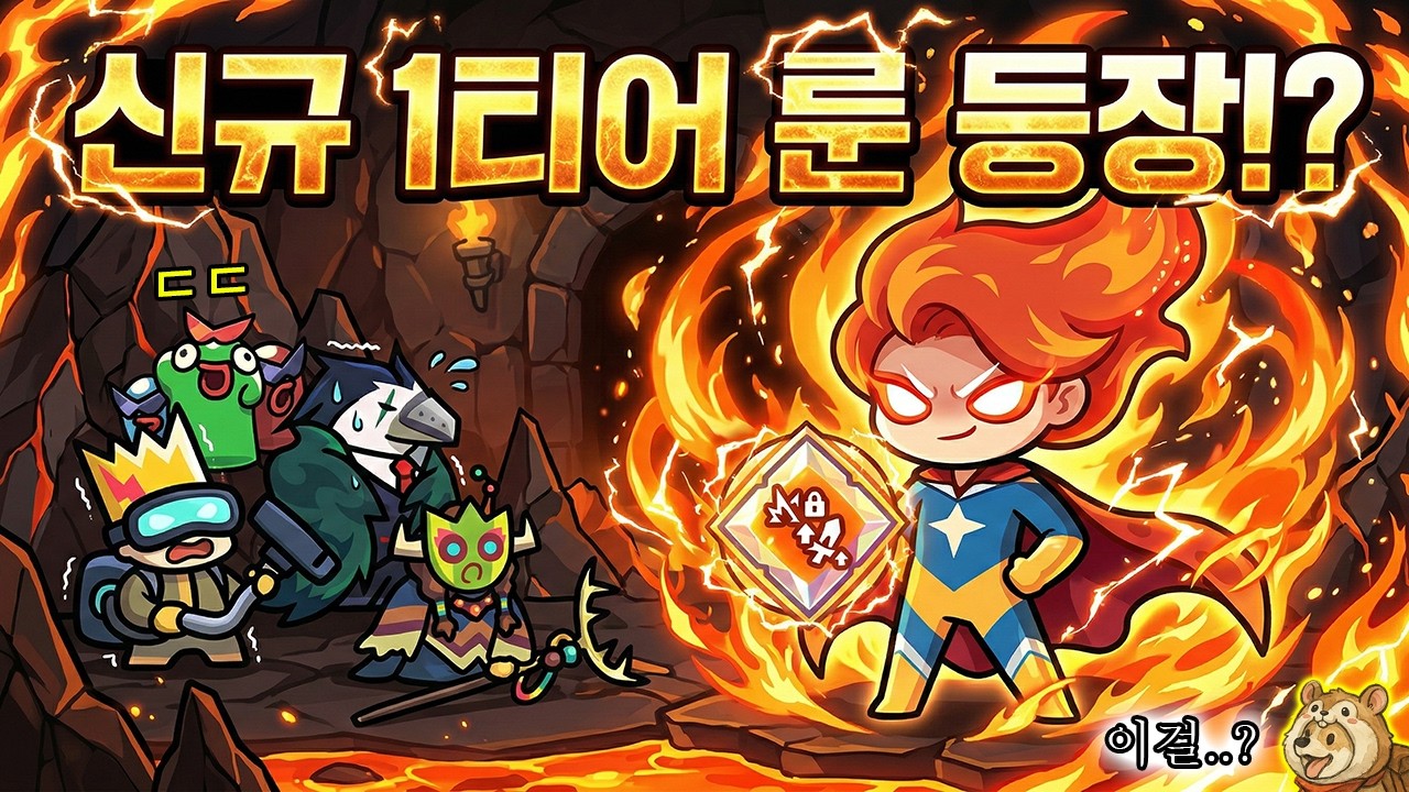 지금 이 룬을 버리시면 진짜 후회합니다!!ㄷㄷㄷㄷㄷㄷㄷ 보스 피해를 이긴 신규 1티어룬의 등장!? [운빨존많겜]