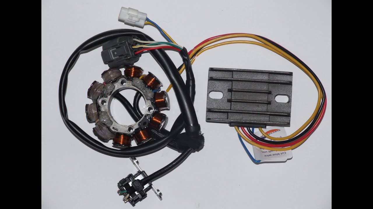 Kawasaki KLX450R Stator Upgrade Modification Rewind
