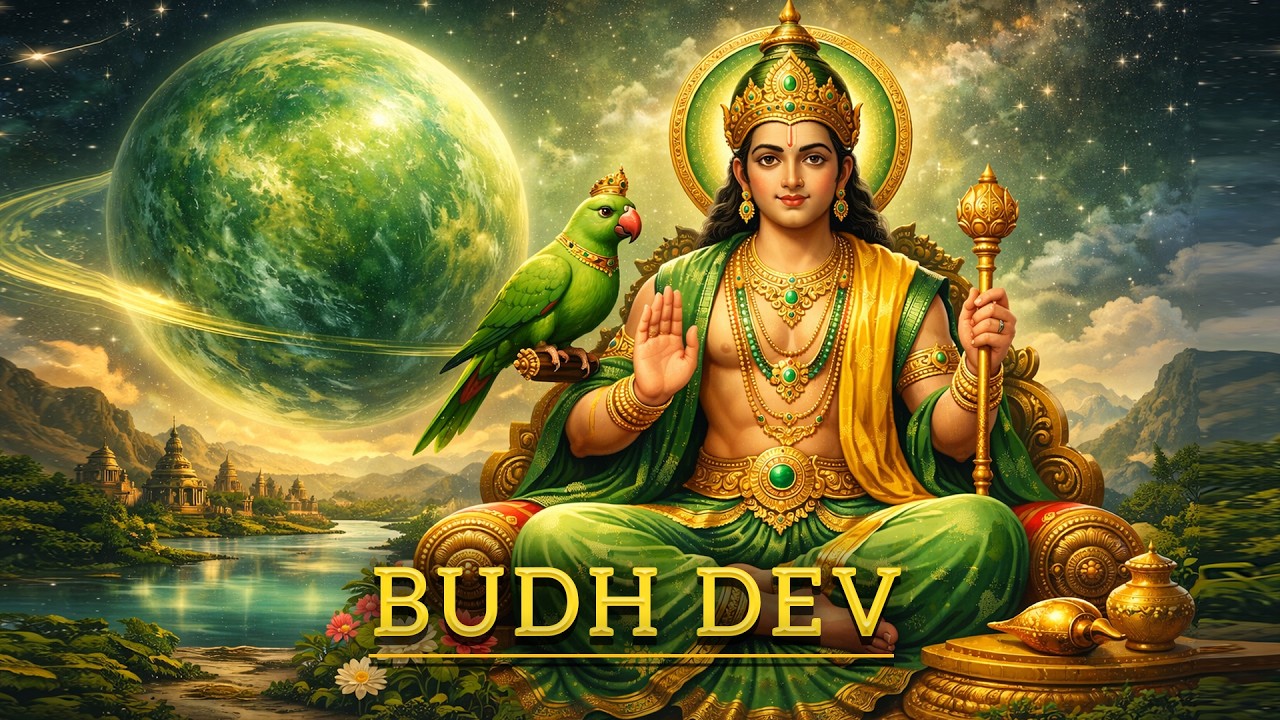Powerful Budh Dev Mantra | ॐ बुं बुधाय नमः | Improve Intelligence & Communication | Remedy for Budh