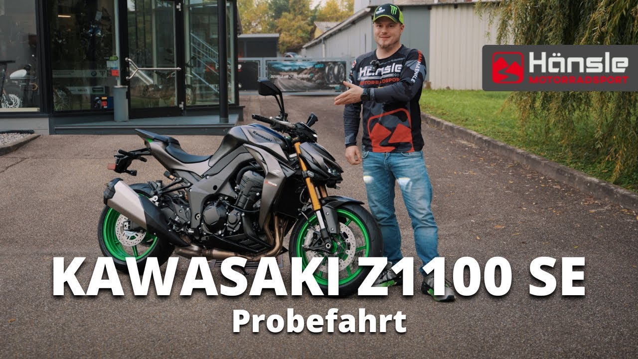 Test Ride Kawasaki Z1100 SE 2026 - erster Fahrbericht der neuen Z! Vorstellung und Testfahrt.