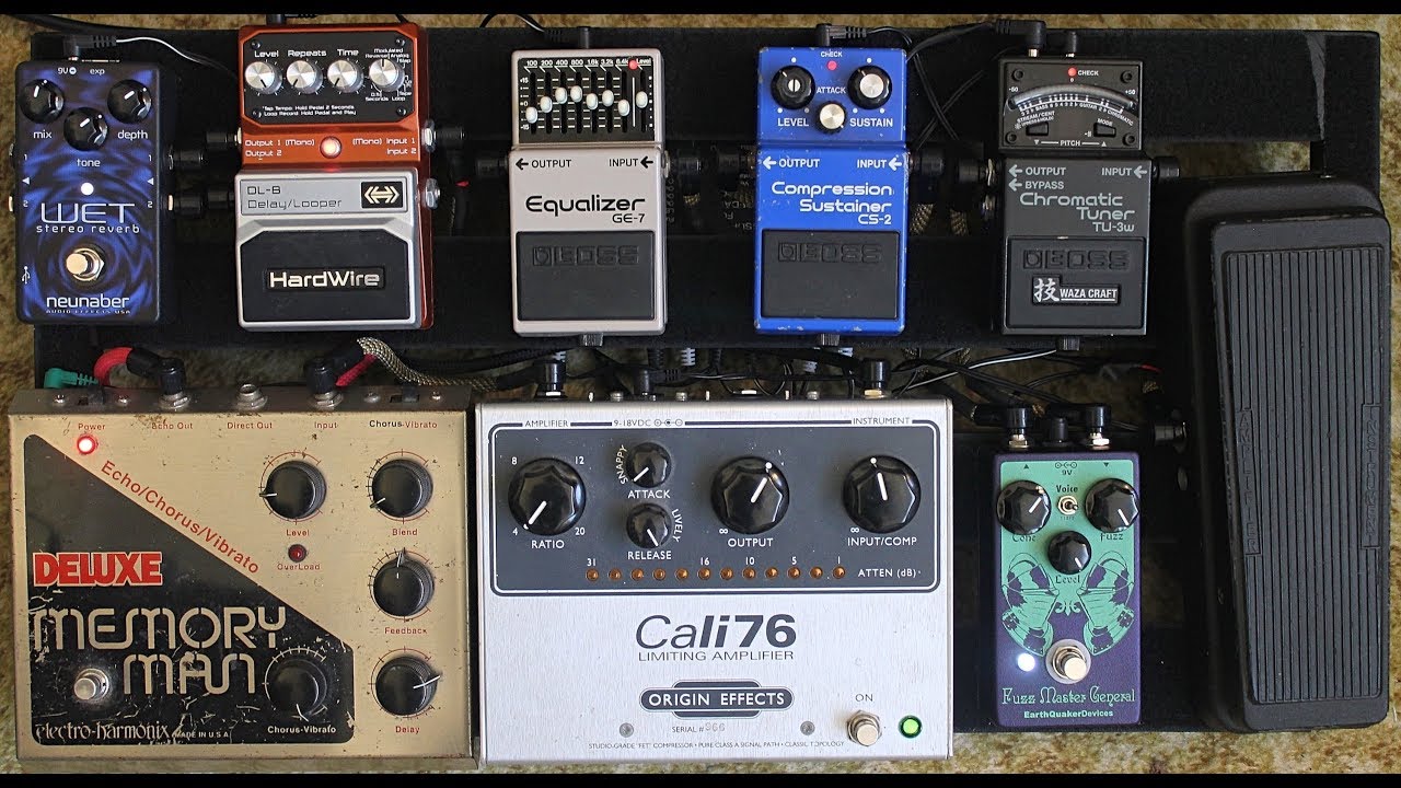 PEDALBOARD BUILD + DEMO