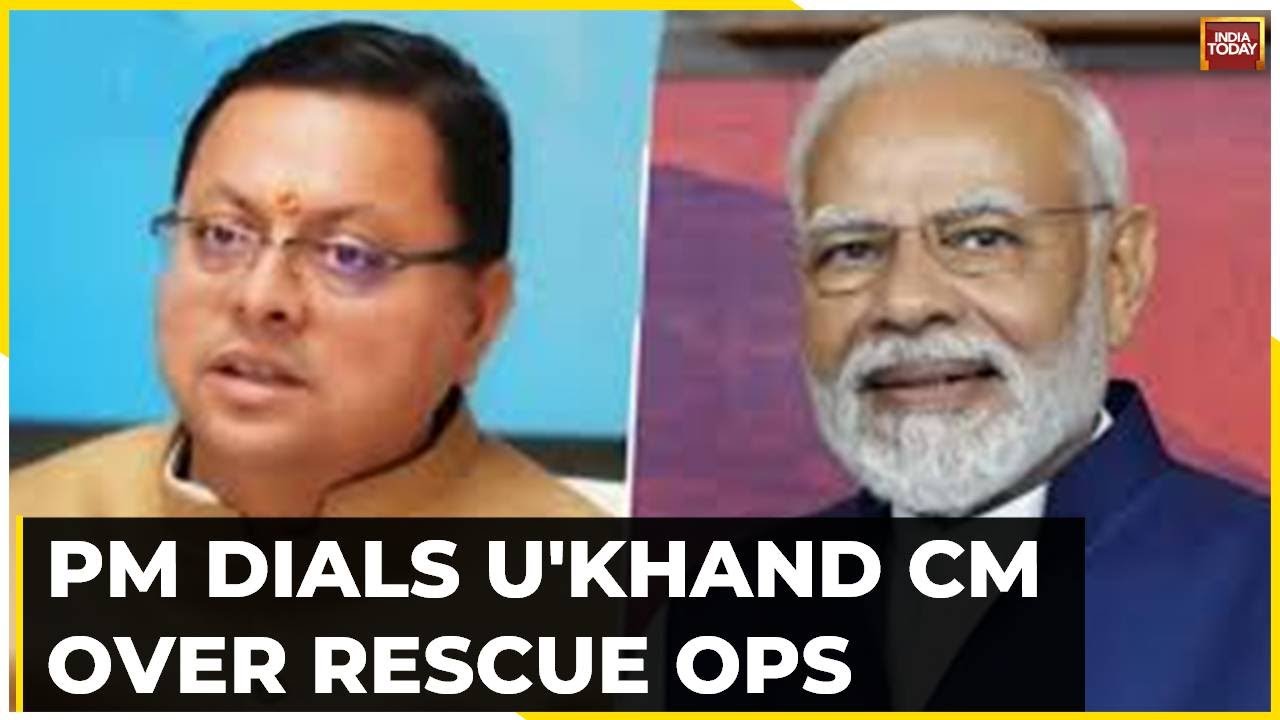 Uttarkashi Tunnel News: PM Modi Dials Uttarakhand CM Puskar Singh Dhami Over Rescue Ops Update