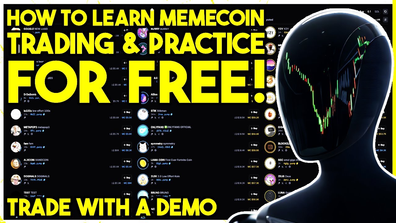 Как научиться торговать Memecoin, не теряя денег (ТОРГОВЛЯ С ДЕМО)