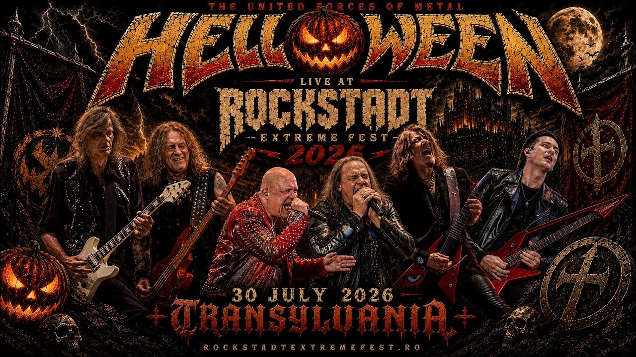 HELLOWEEN - Full 4K Concert Live at Rockstadt Extreme Festival 2026, Transylvania 30 JUL 2026