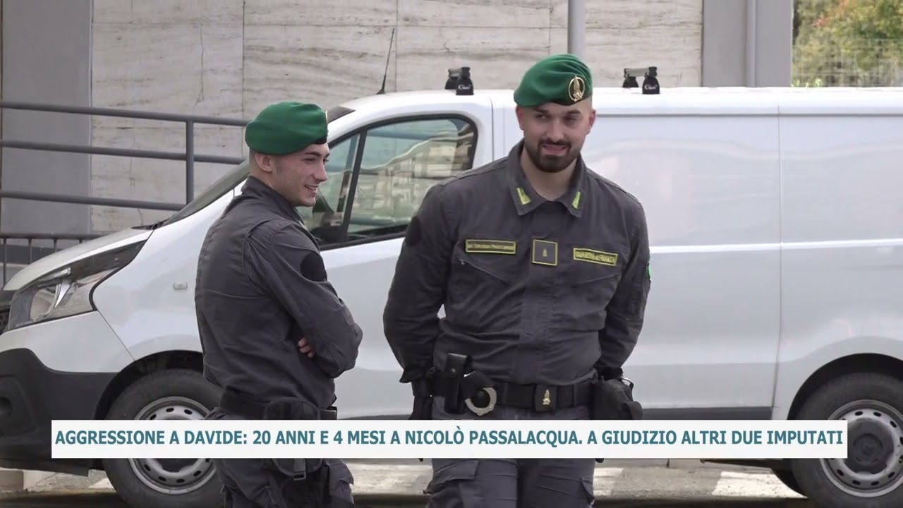 AGGRESSIONE A DAVIDE: 20 ANNI E 4 MESI A NICOLÒ PASSALACQUA  A GIUDIZIO ALTRI DUE IMPUTATI