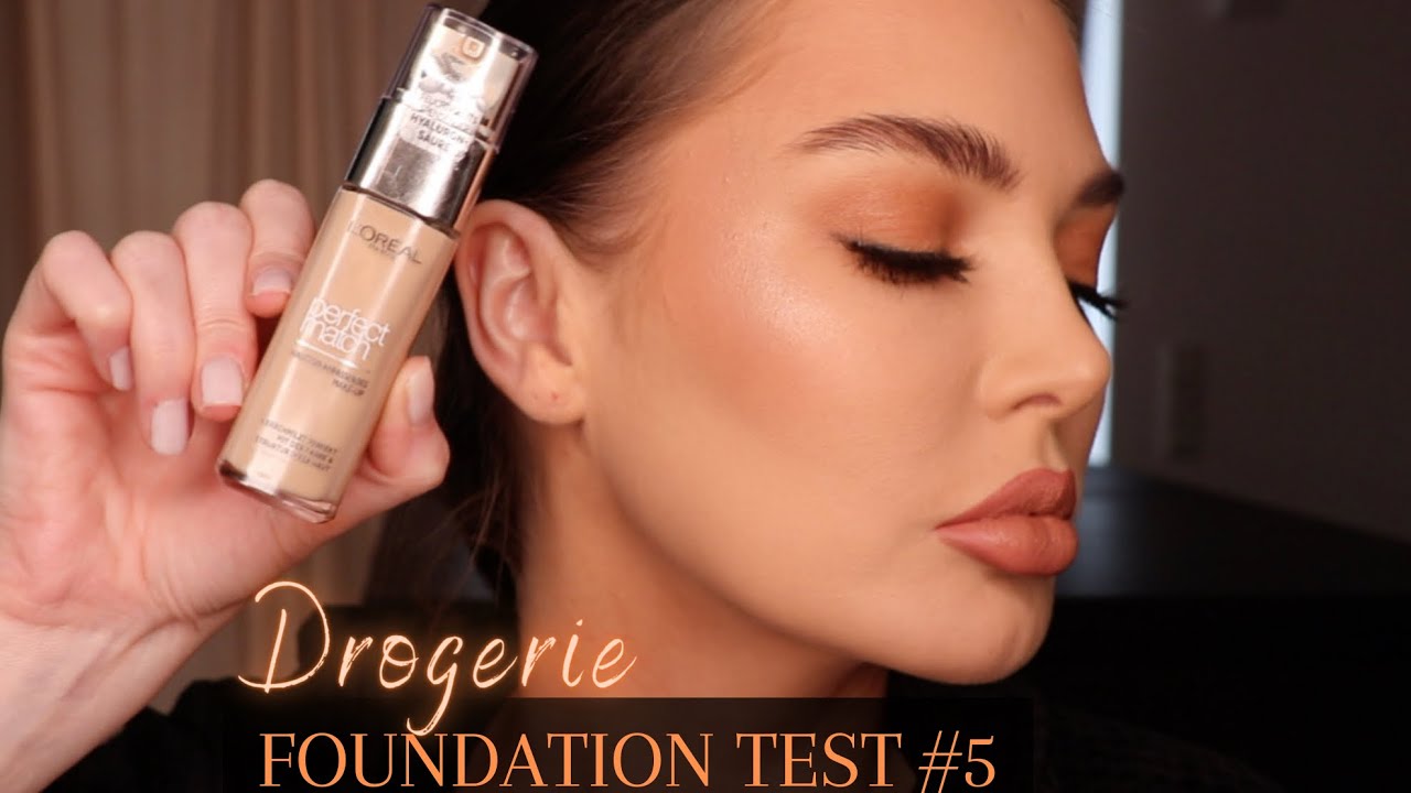Drogerie FOUNDATION TEST Review & Check In #5 - Perfect Match Foundation