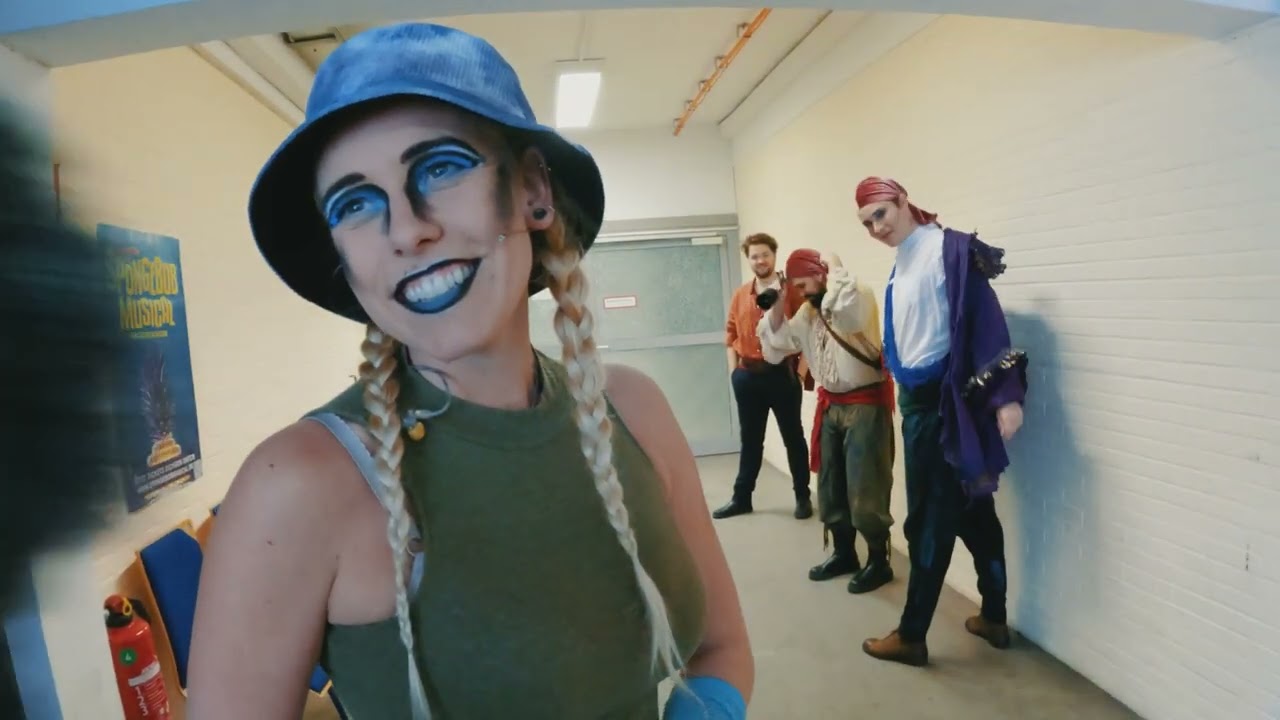 So Bunt Sieht's In BIKINI BOTTOM Hinter Den Kulissen Aus! (Backstage @ SPONGEBOB MUSICAL)