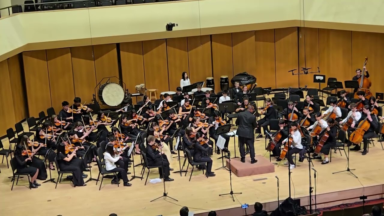 MYAC, Philharmonia Orchestra, Schubert Symphony No.5 Allegro vivace, AK on timpani