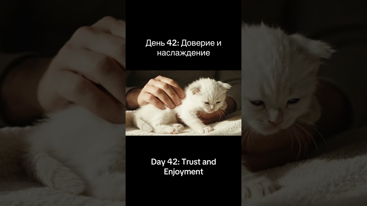 День 42: Доверие и наслаждение. Day 42: Trust and Enjoyment.
