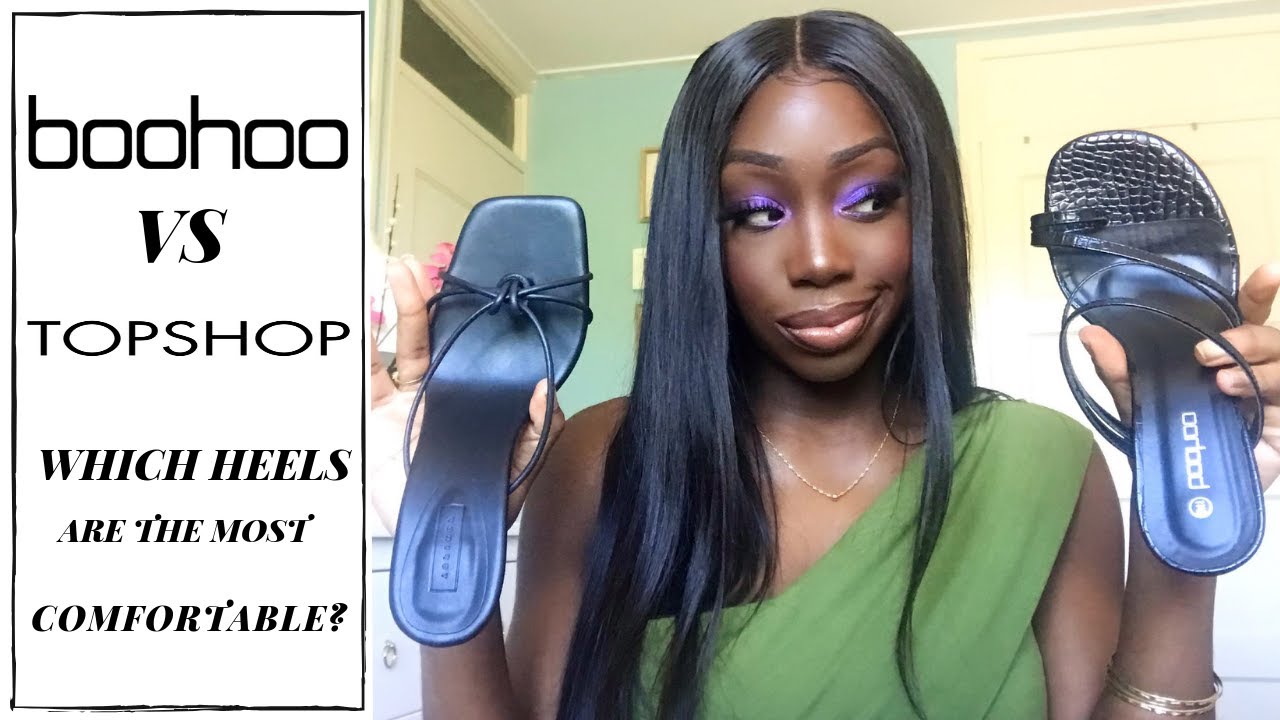 TOPSHOP vs. BOOHOO - Heels Review - Which Brand Has The Most Comfortable Heels?!