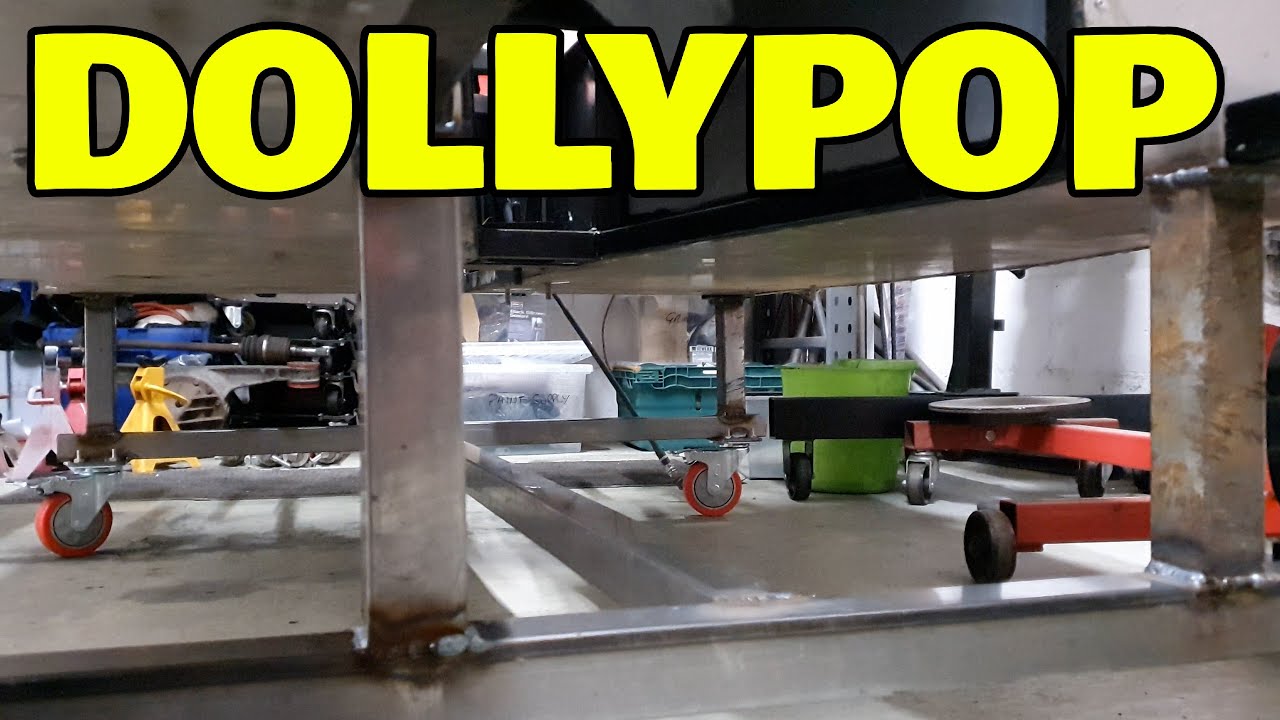 Making a 7 Kit Car Garage Dolly!  Locost 7 Kit Car FULL BUILD!! - Episode 62 - (Project 7-UP)