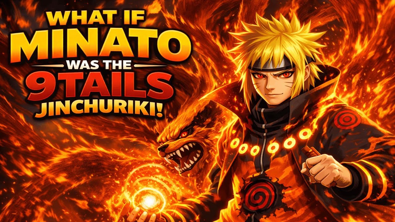 what if minato was nine tails jinchuriki part 1 #naruto #sagewhatifs #narutowhatif #minato