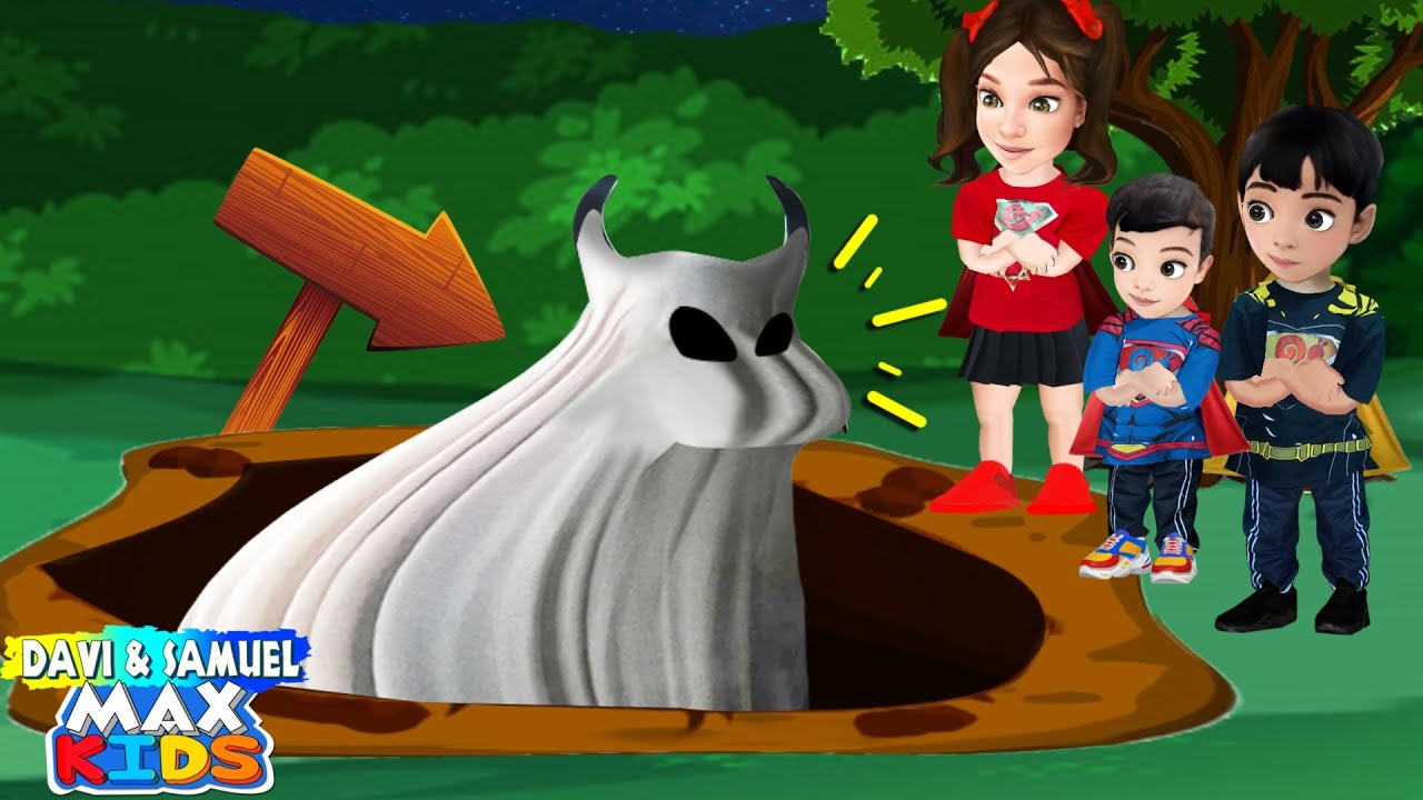 ARMADILHA DO FANTASMA👻| BOI DA CARA PRETA NA ARMADILHA DO FANTASMA | MÚSICA INFANTIL, DESENHO DO BOI