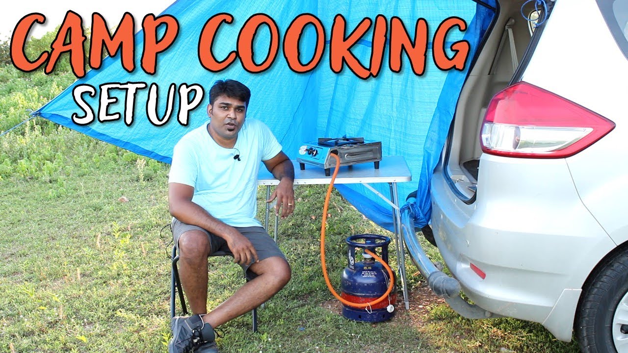 Car Camping, Van Life In India, Camping Stove Setup, Portable Single Burner Stove, 5 KG LPG Cylinder