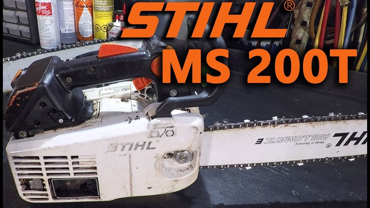 Обзор и сравнение Stihl MS200T с MS201T-C