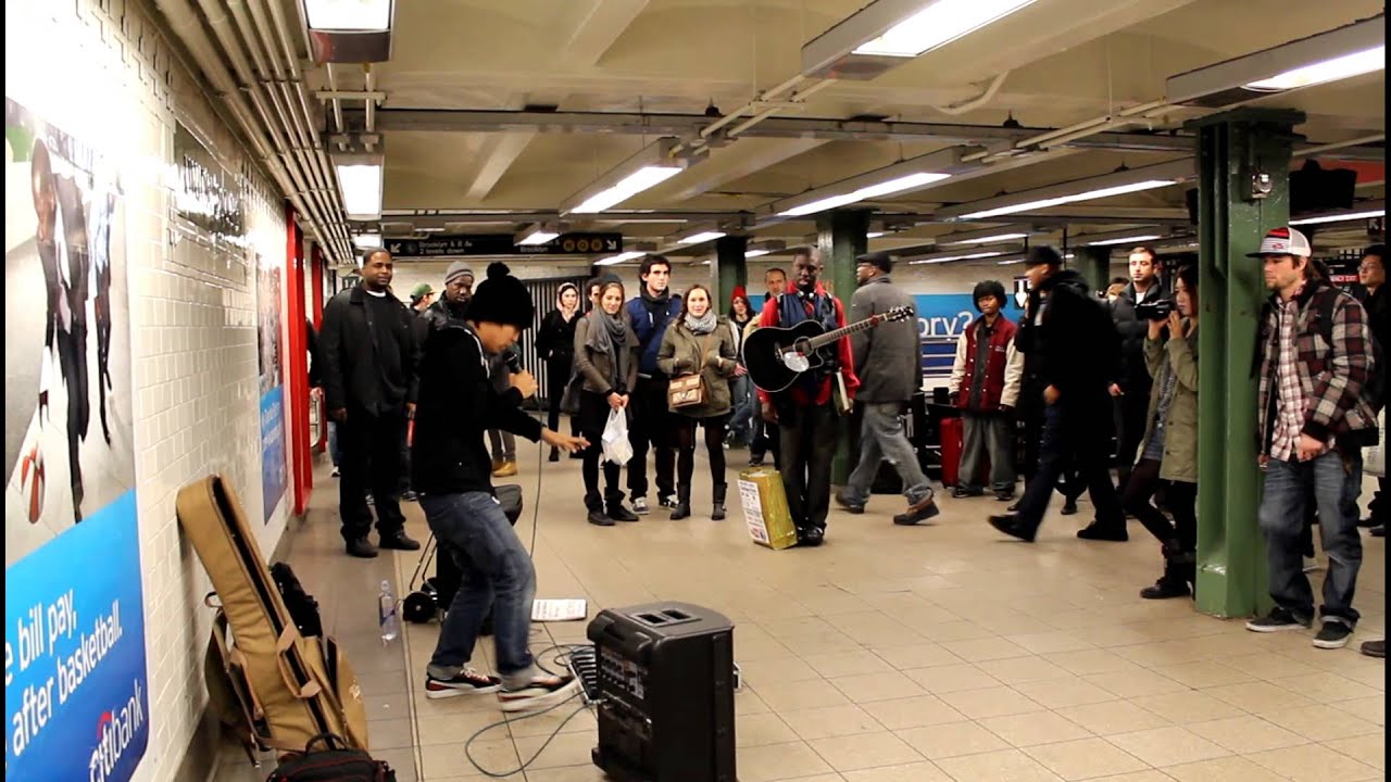 Beatboxer Daichi in Union Square! 2012'