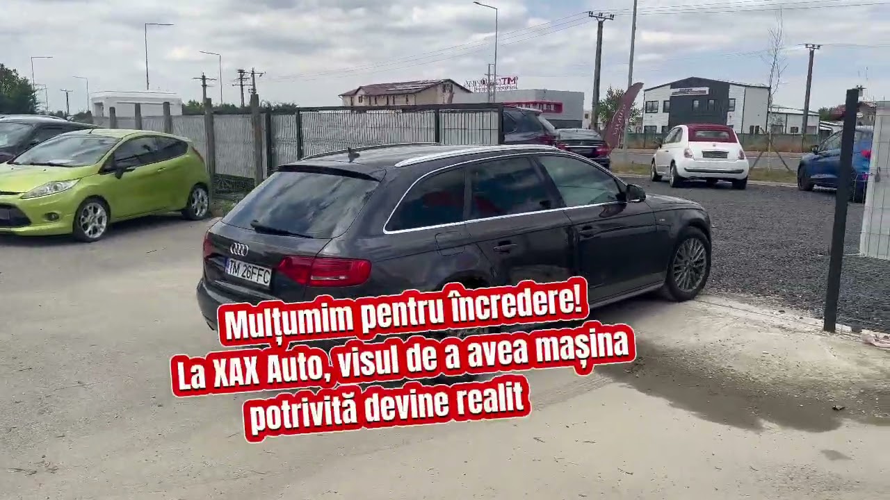 ✅ Audi A4 S-Line - VÂNDUT cu succes în Peciu Nou, Timiș!