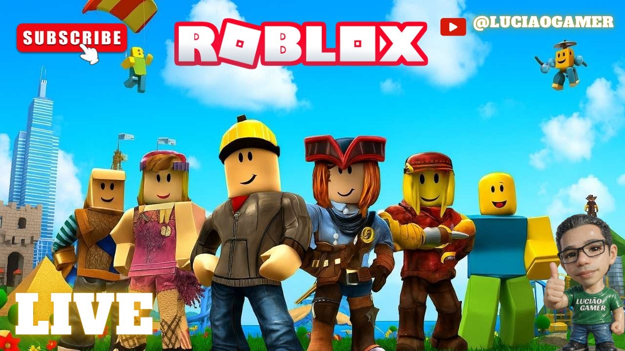 Jogando ao Vivo com Amigos e Inscritos | Roblox ao Vivo - Só Diversão!!!