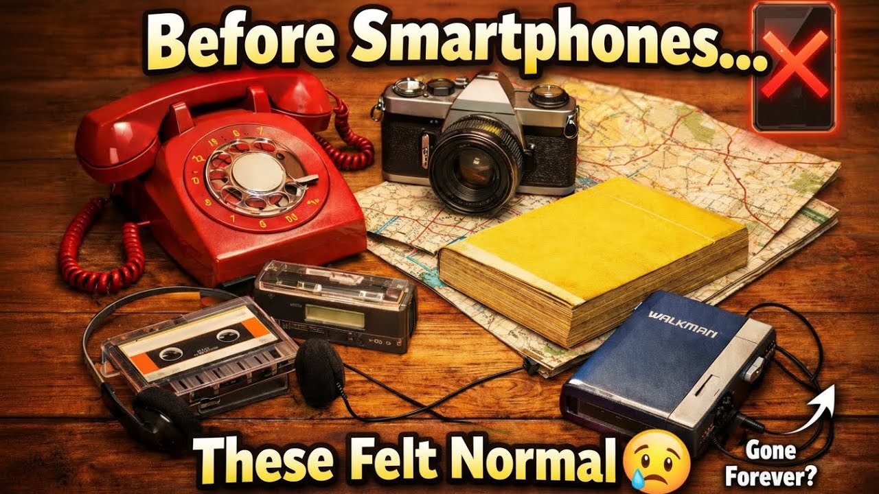 Everyday Things That Existed Before Smartphones (And We Miss Them 😔)
