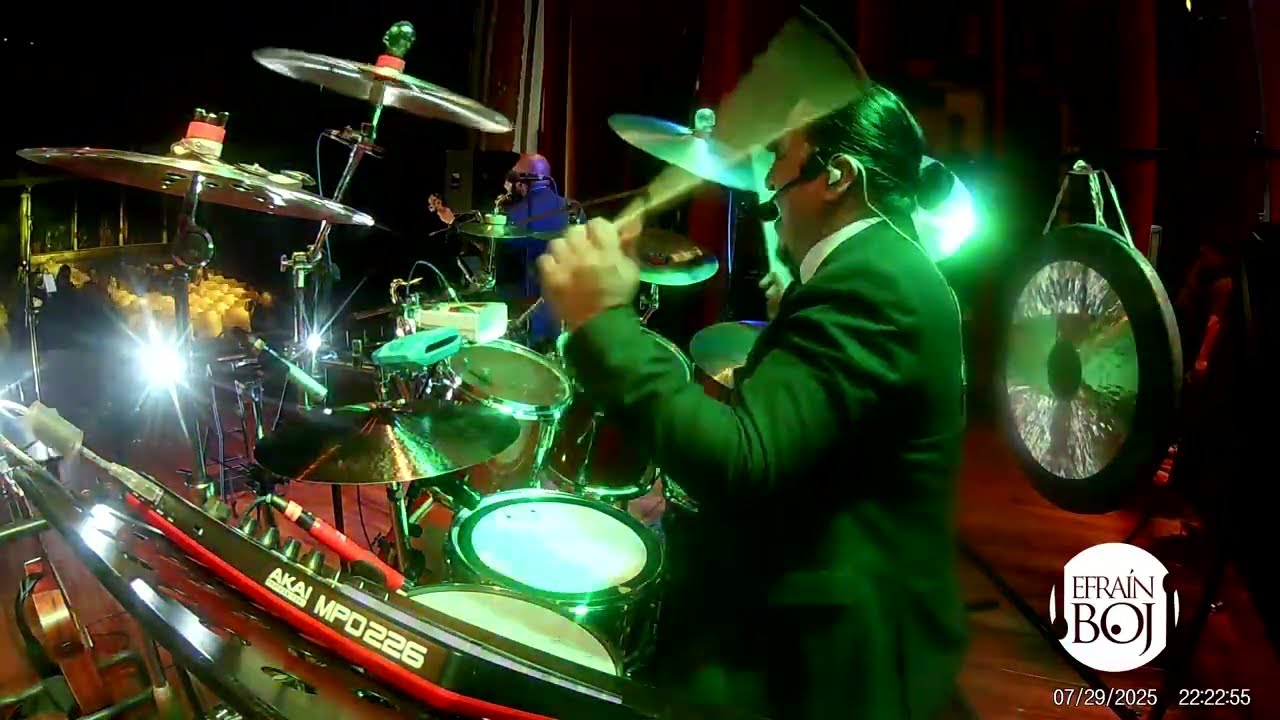 Mi Vida / José José / Efraín BOJ DrumCam / 130 Aniversario Teatro Municipal