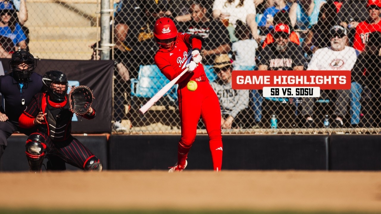 Texas Tech Softball vs. SDSU: Highlights | February 21, 2026
