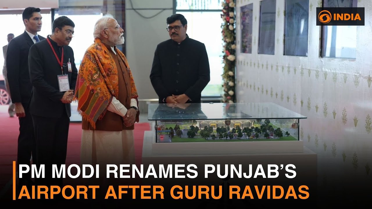 PM Modi Renames Punjab’s Airport After Guru Ravidas