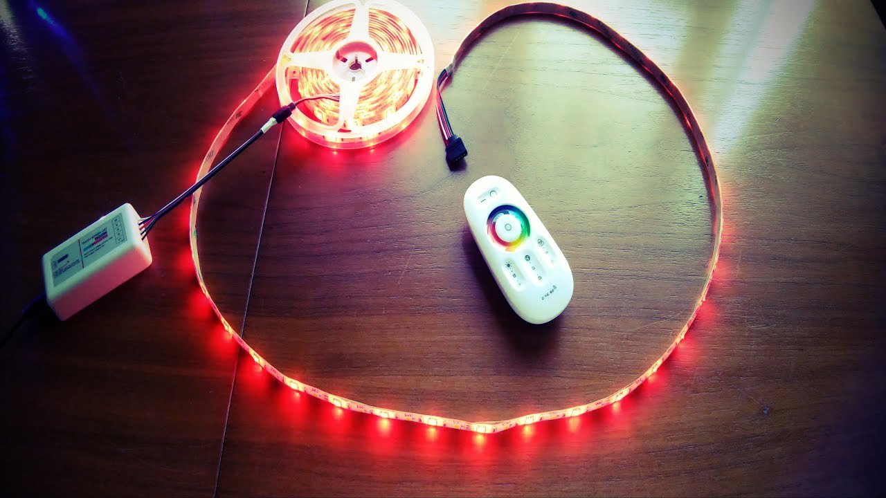 Светодиодная лента LED Strip Hunta RGBWW. Обзорик!)