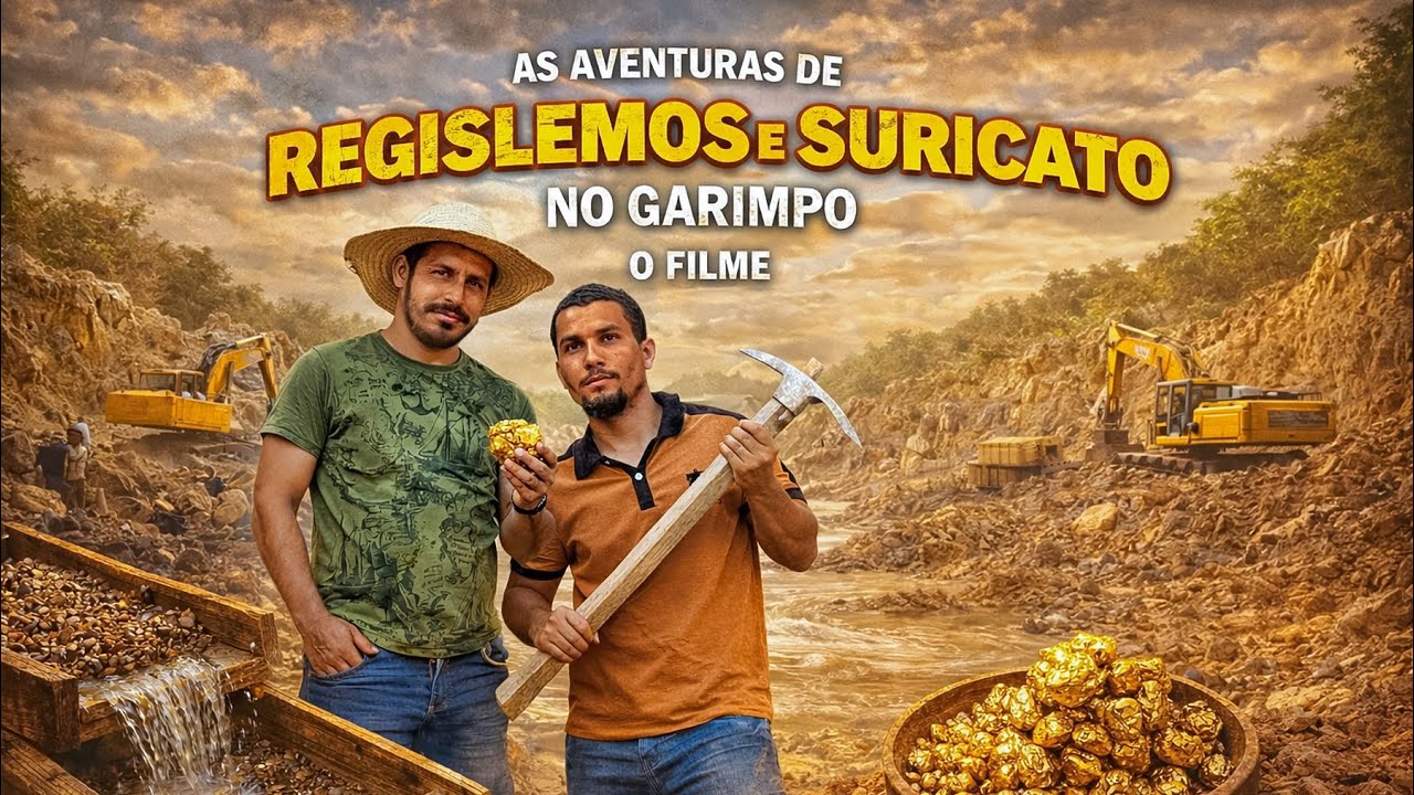 FILME DE GARIMPO/ As Aventuras de REGISLEMOS e SURICATO - Ouro, perigo e sobrevivência