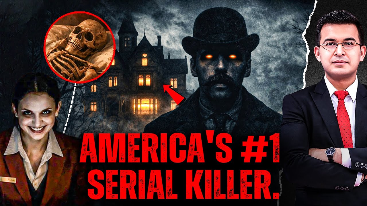 The Brutal Blue-Eyed America's First Serial Ki/ler ! | H.H Holmes| Serial Killer | Shubhankar Mishra