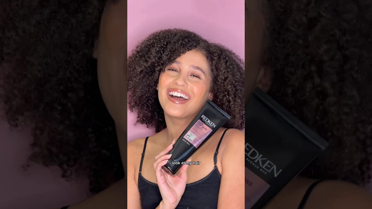 Trying Redkens Hair Gloss 😍 