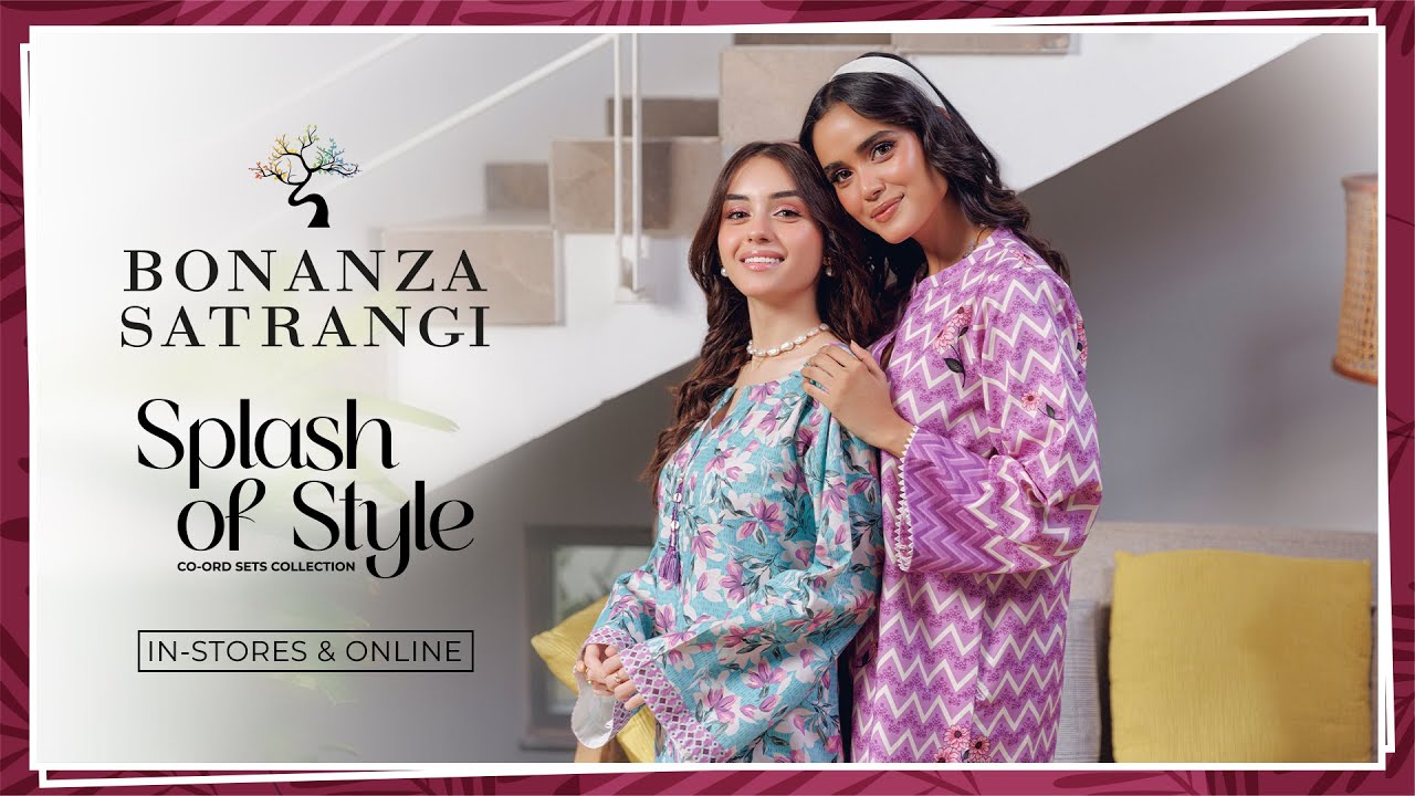 Splash of Style - Co-ord Set Collection | Ready to Wear | Bonanza Satrangi