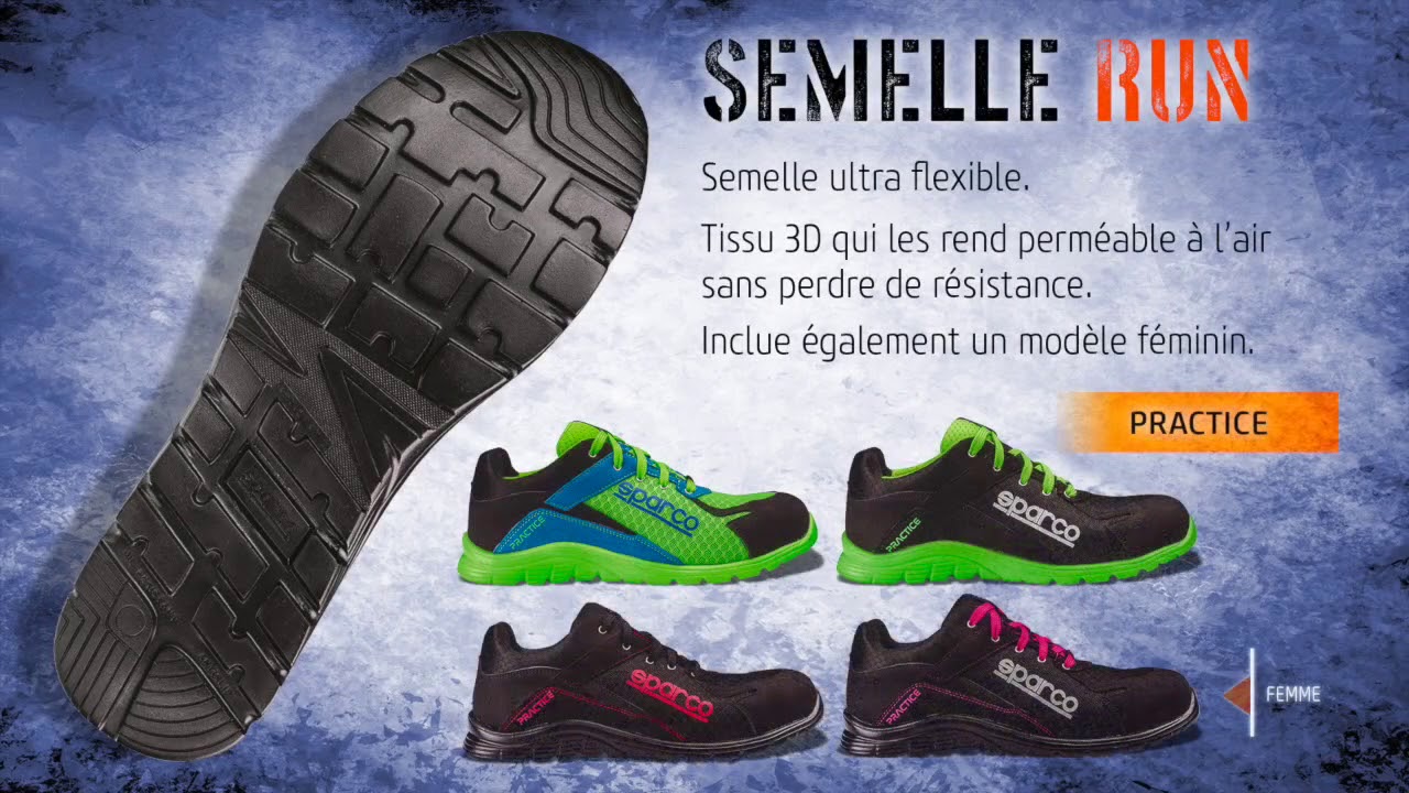 Comment choisir une bonne paire de chaussure de sécurité | Gamme SPARCO Blinker👟⛑