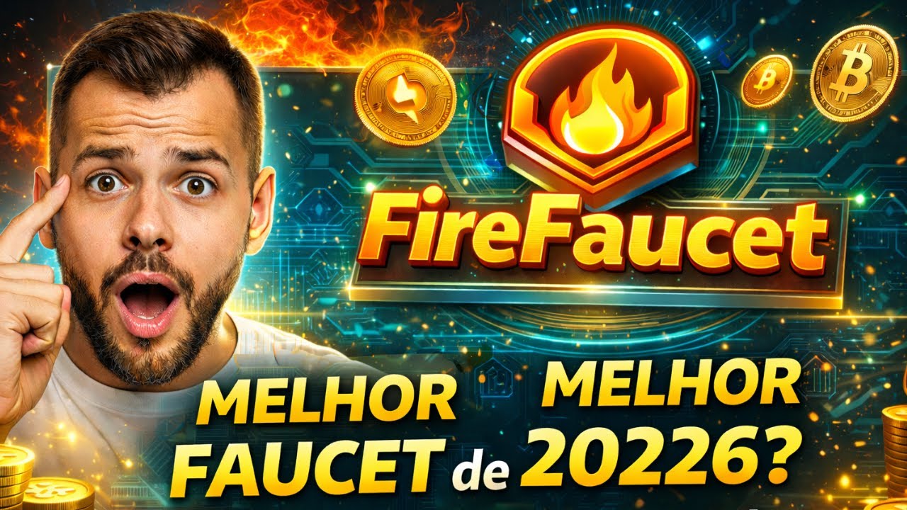 🔥 FireFaucet &eacute; a MELHOR FAUCET de 2026?! Veja Quanto D&aacute; pra Ganhar!