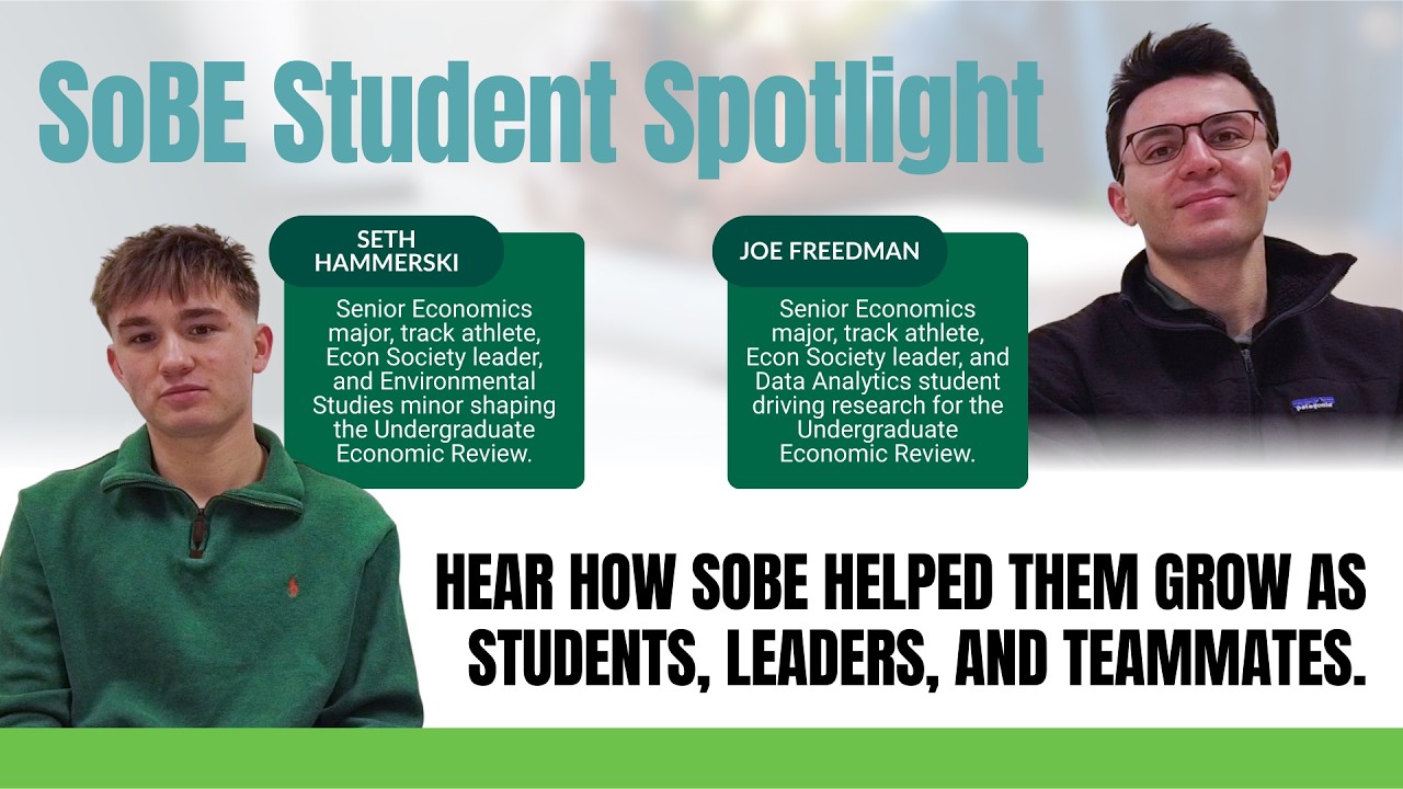 Student Spotlight - Joe Freedman and Seth Hammerski