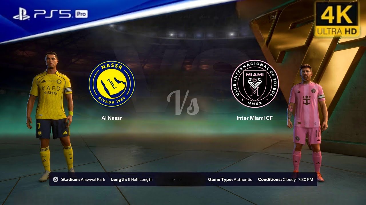 Al Nassr vs Inter Miami Full Match | FC 26 PS5 Gameplay PS5 60FPS 