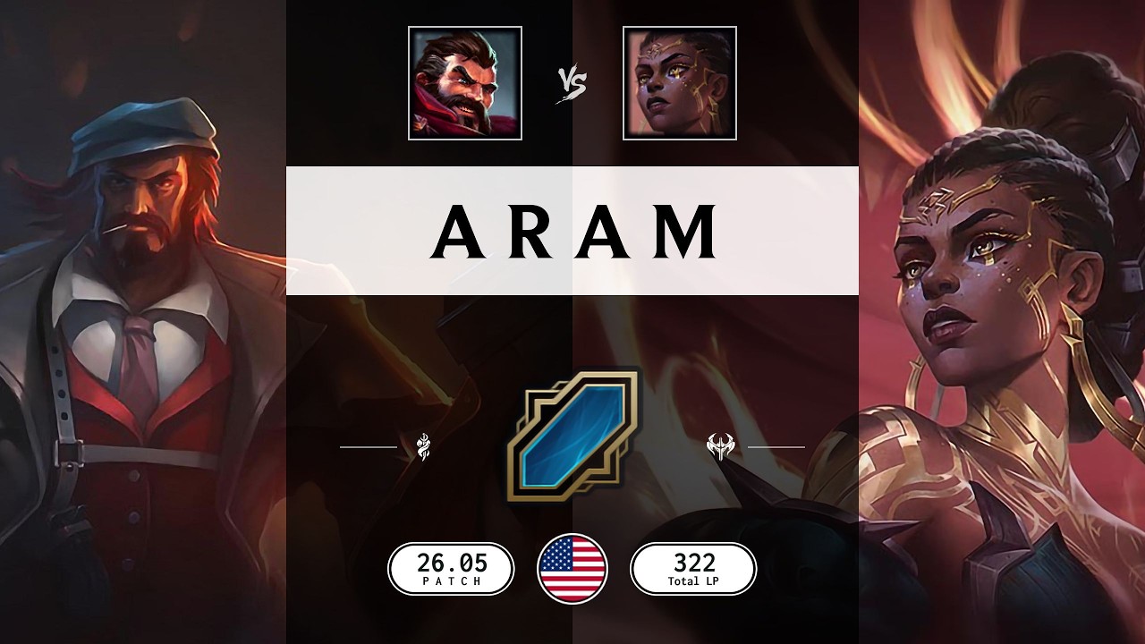 ARAM Match: Graves vs Mel - NA server Patch 26.05